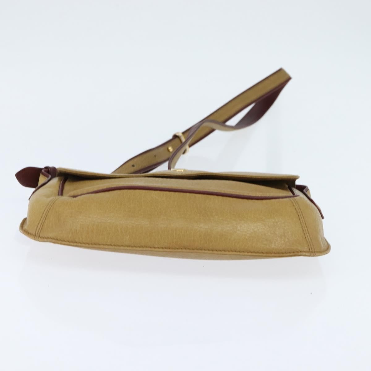 cartier Must de Cartier Shoulder Bag Leather, BEIGE, LEATHER, Shoulder bag