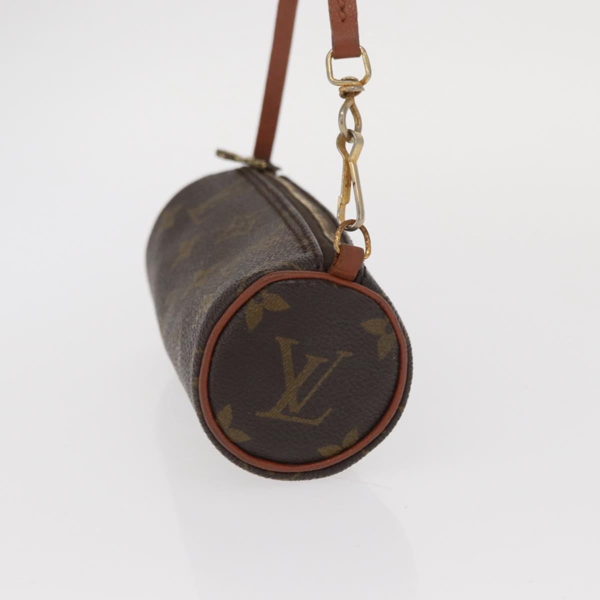 Louis Vuitton Papillon Pochette Monogram Canvas, BROWN, CANVAS, Clutche & pouche