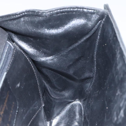 Salvatore Ferragamo Gancini Shoulder Bag Suede, BLACK, SUEDE, Shoulder bag