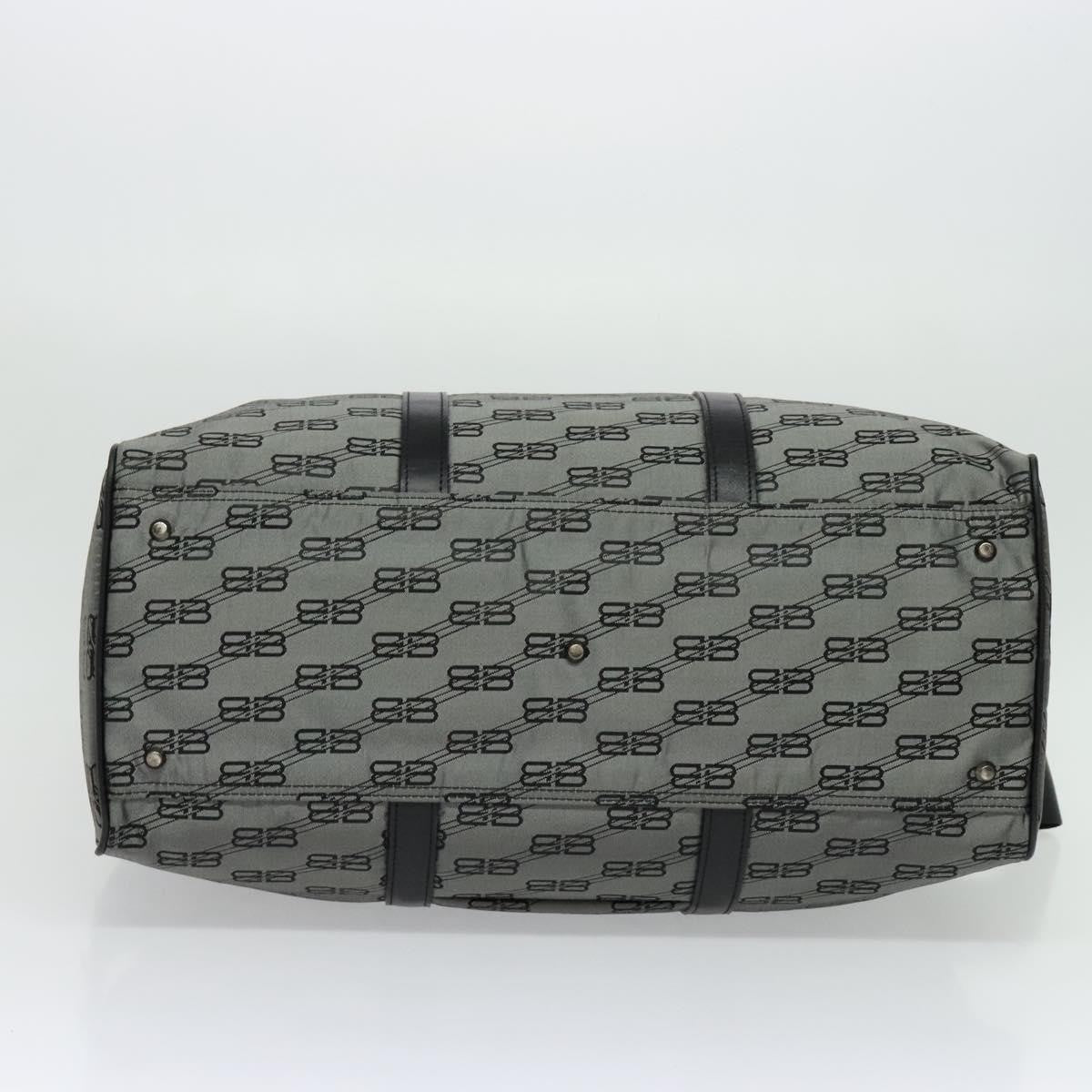 Balenciaga Vintage Boston Nylon, GRAY, NYLON, Travel bag