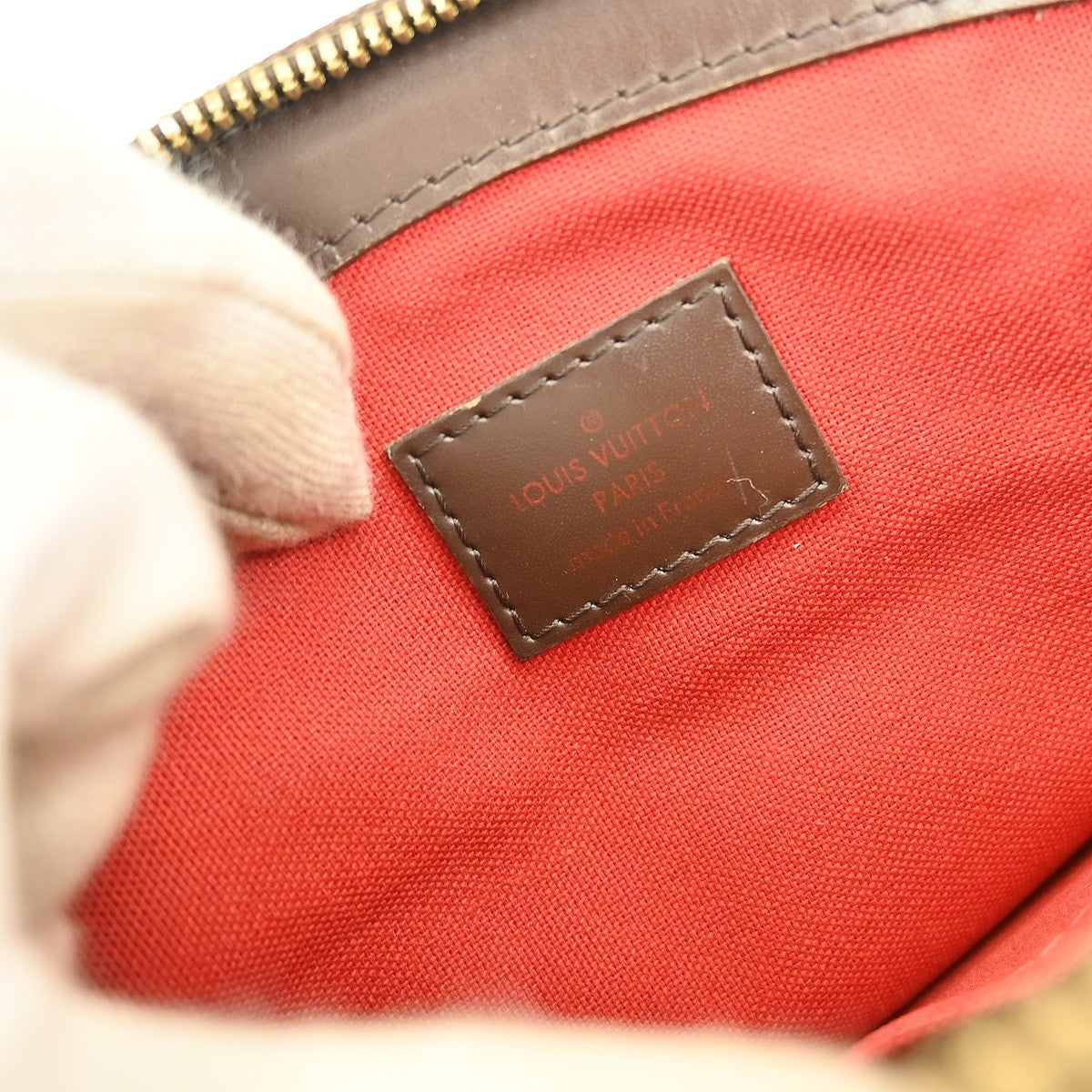 Louis Vuitton Verona Handbag Damier, BROWN, CANVAS, Handbag