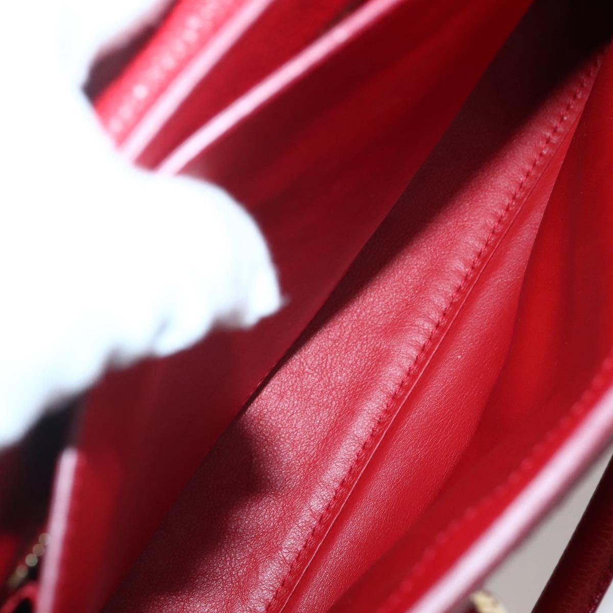 Salvatore Ferragamo Lotty Satchel Leather, RED, LEATHER, Handbag