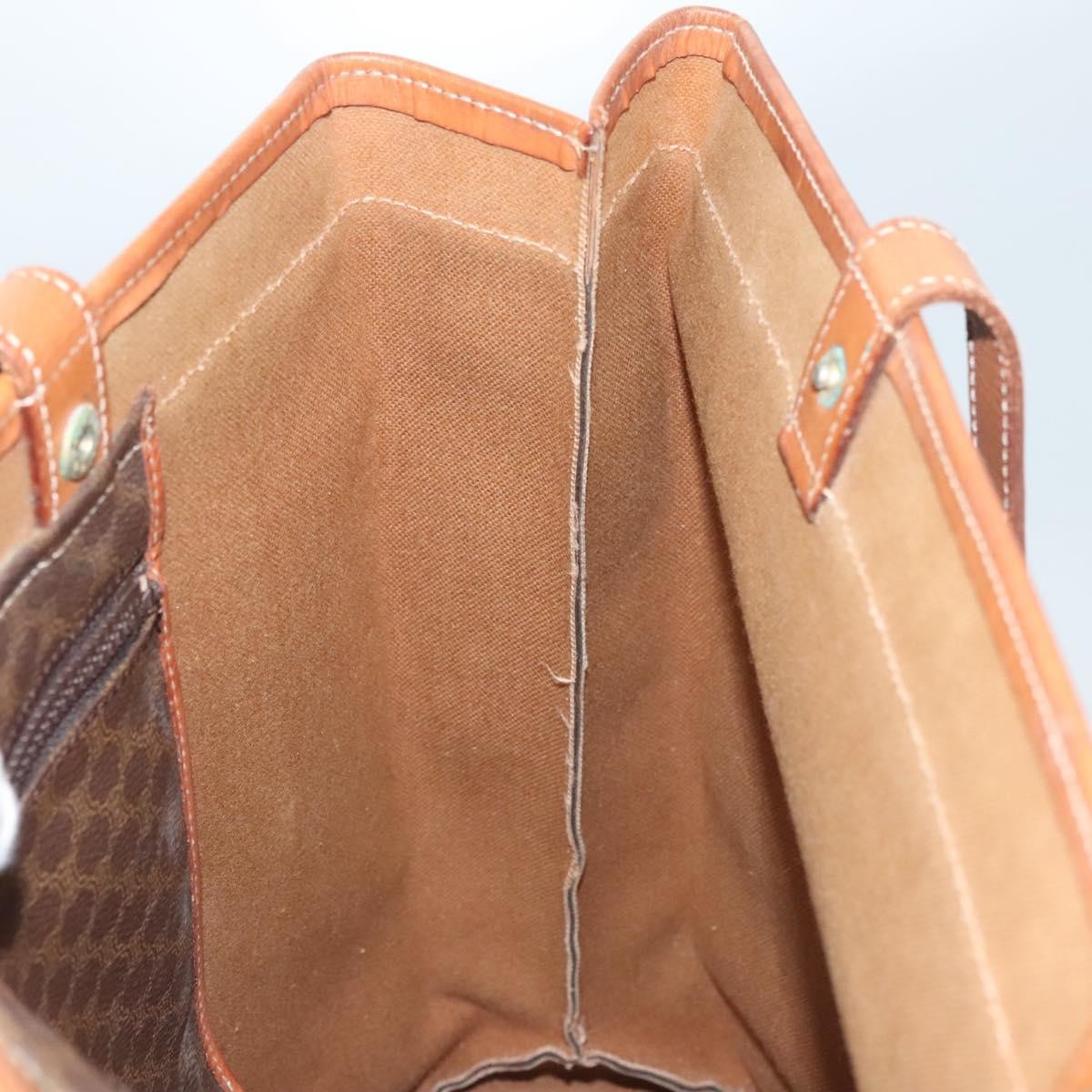 Celine Vintage Macadam Tote bag Canvas, BROWN, CANVAS, Tote bag