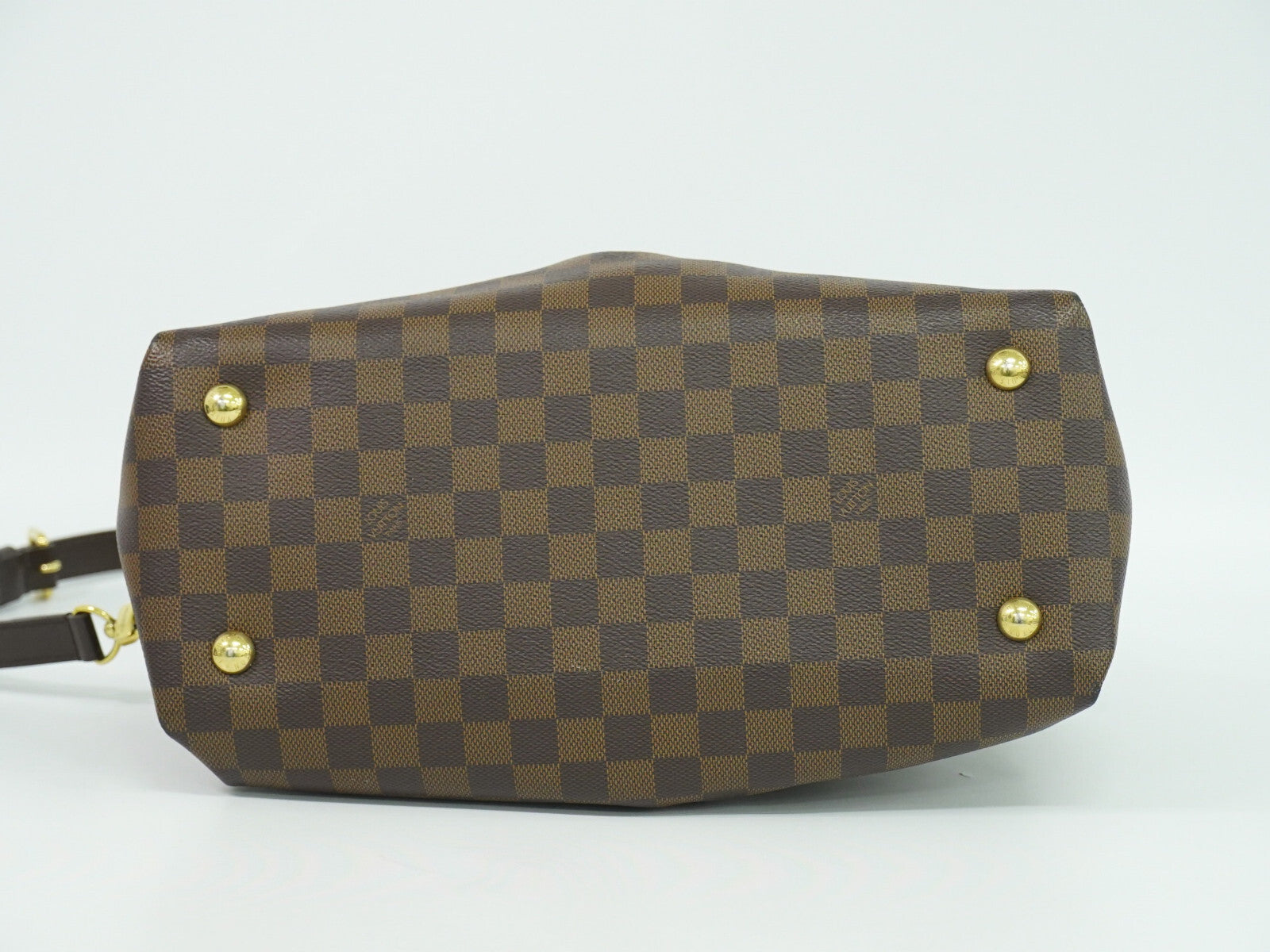 Louis Vuitton Salvi Handbag Damier, BROWN, CANVAS, Handbag