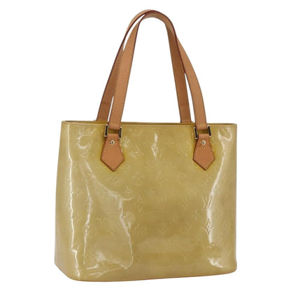 Louis Vuitton Houston Handbag Monogram Vernis, BEIGE, PATENT_LEATHER, Handbag