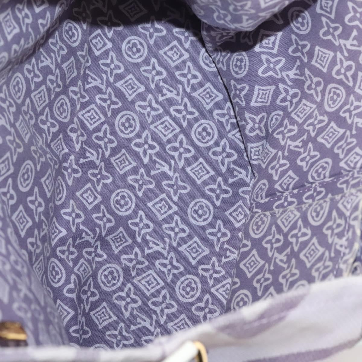 Louis Vuitton Tahitienne Cabas Canvas, PURPLE, CANVAS, Tote bag