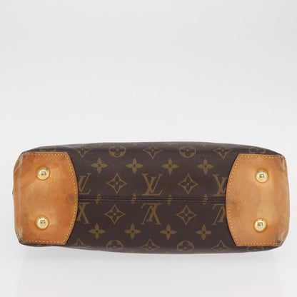 Louis Vuitton Wilshire Handbag Monogram Canvas, BROWN, CANVAS, Handbag