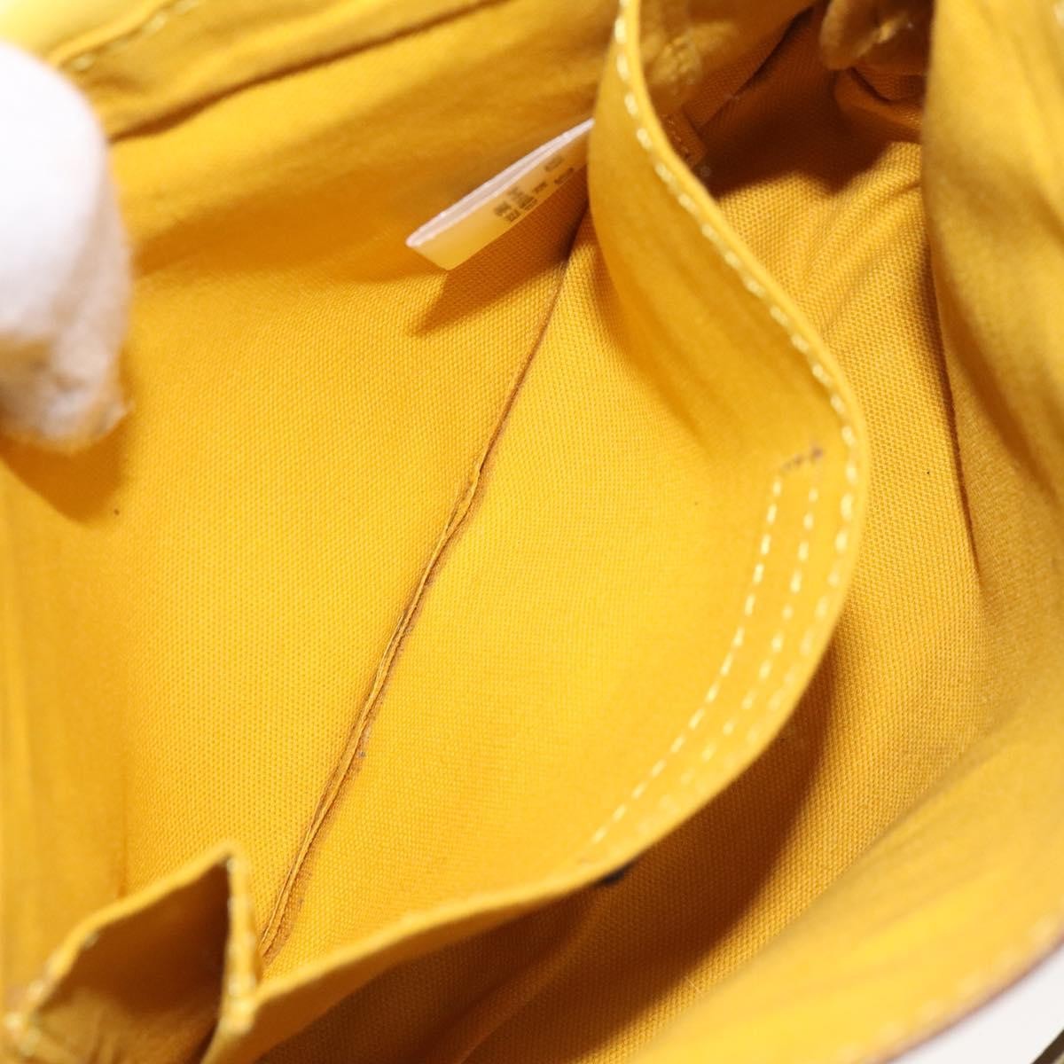 Burberry Flap Shoulder Bag Leather, YELLOW, LEATHER, Shoulder bag