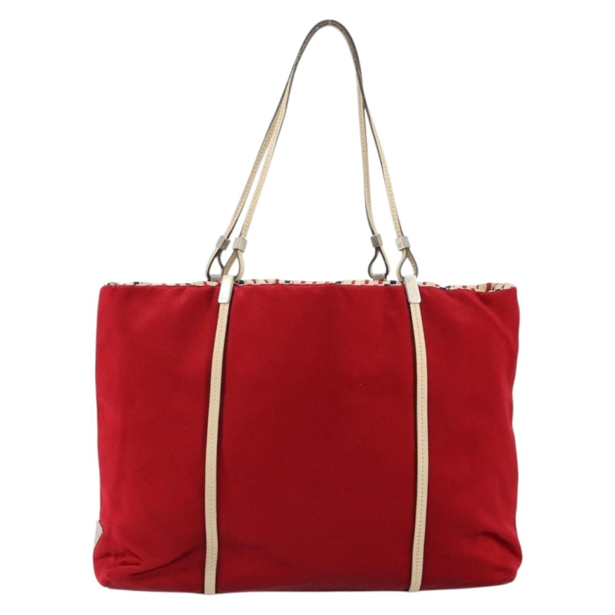 Prada Vintage Handbag Satin, RED, SATIN, Handbag
