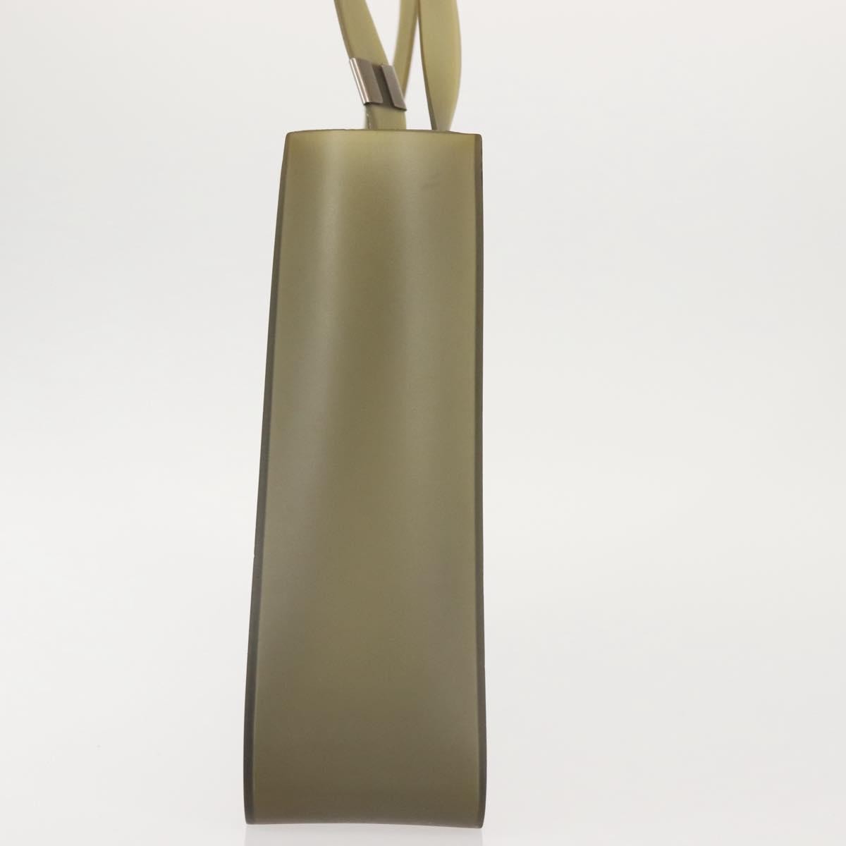 Chanel Jelly Tote Rubber, GRAY, RUBBER, Tote bag