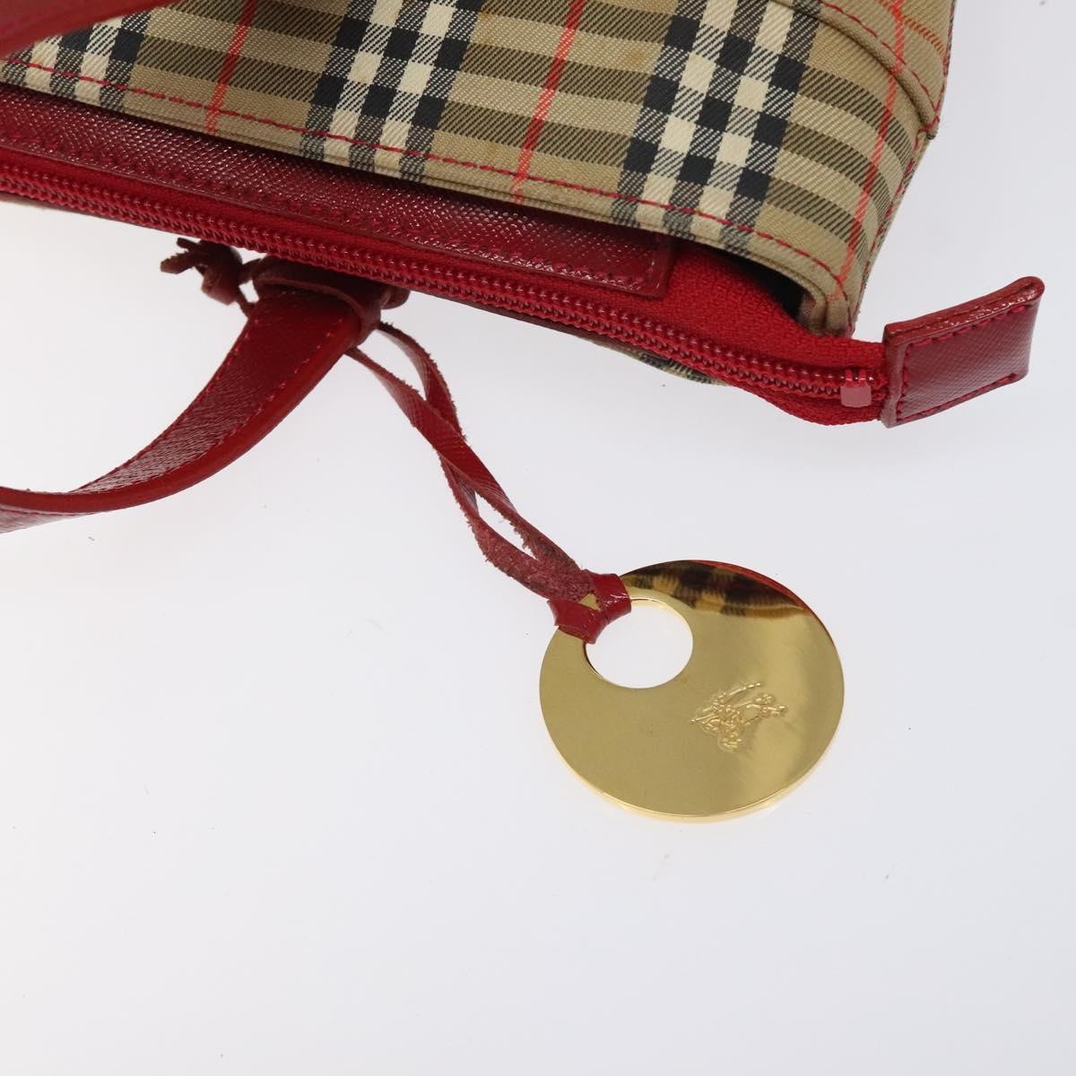 Burberry Nova Check Handbag Nova Check Canvas and leather, BEIGE, CANVAS, Handbag