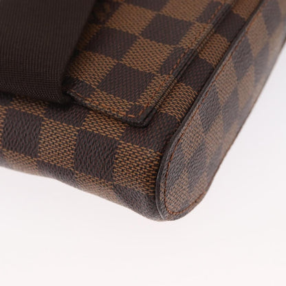 Louis Vuitton Geronimos Waist Bag Damier, BROWN, CANVAS, Shoulder bag