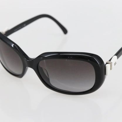 Chanel Logo CC Sunglasses Plastic, Black, Plastic, Sunglasses