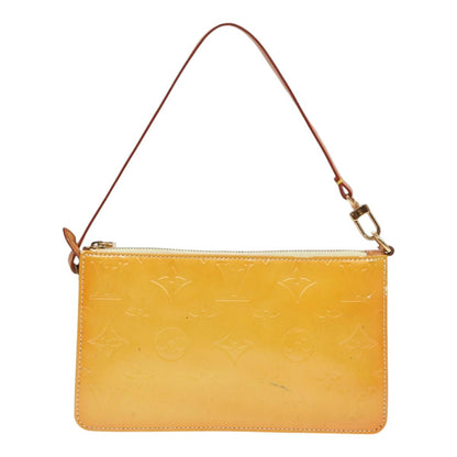 Louis Vuitton Lexington Pochette Monogram Vernis, YELLOW, PATENT_LEATHER, Clutche & pouche