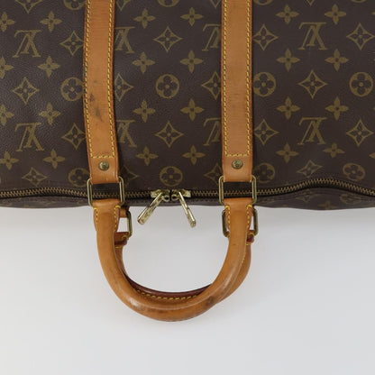 Louis Vuitton Keepall Bag Monogram Canvas, Brown, Canvas, Travel Bag