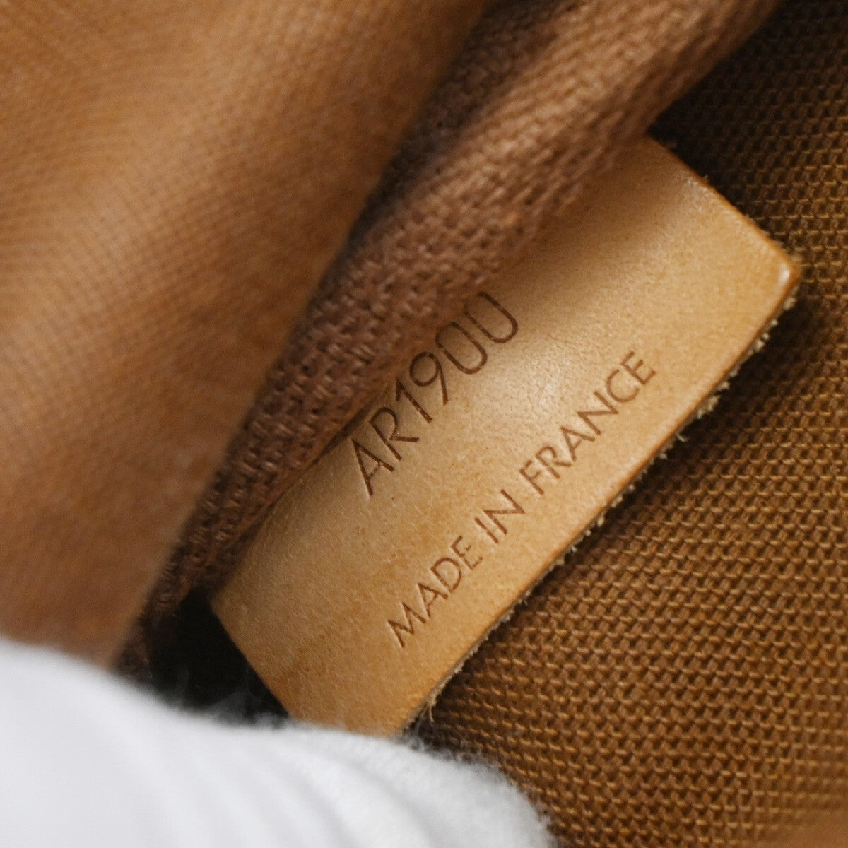 Louis Vuitton Saumur Handbag Monogram Canvas, BROWN, CANVAS, Shoulder bag