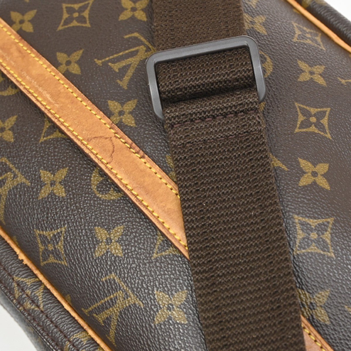 Louis Vuitton Reporter Bag Monogram Canvas, BROWN, CANVAS, Shoulder bag