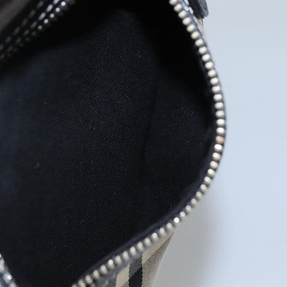 Burberry Nova Check Blue Label Nylon, BLACK, NYLON, Shoulder bag