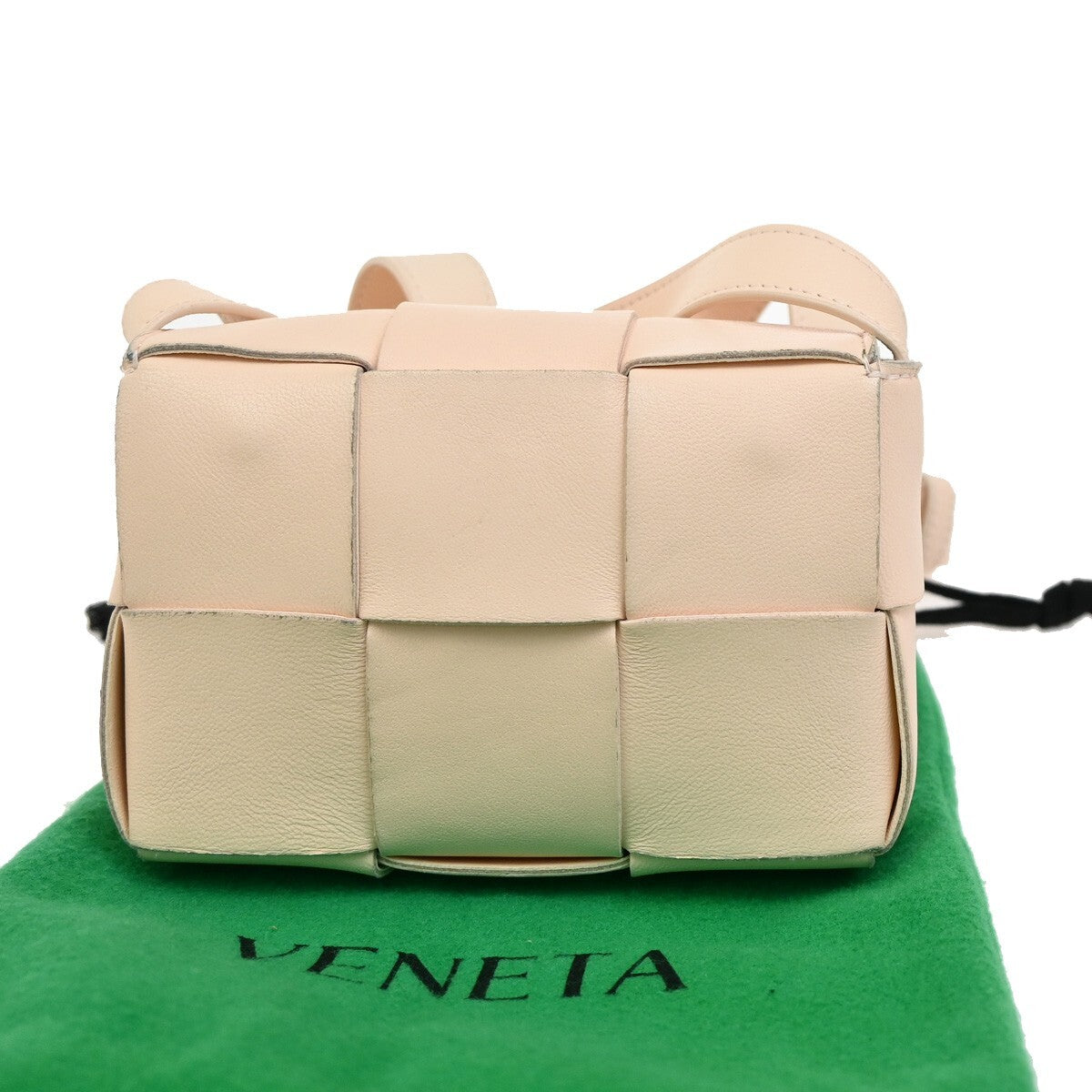 Bottega Veneta Cassette Crossbody Bag Padded Maxi Intrecciato Leather, PINK, LEATHER, Crossbody bag