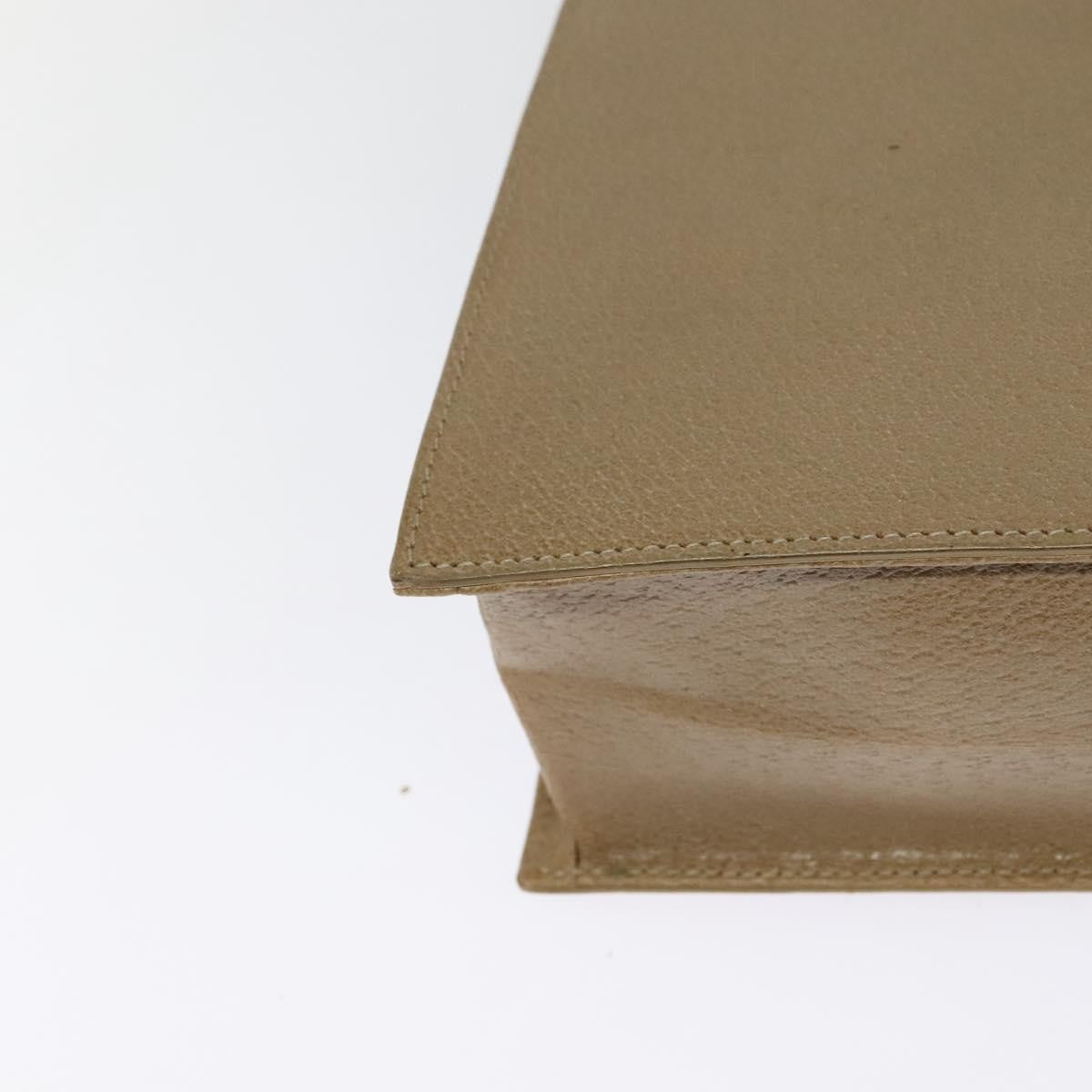 Gucci Vintage Shoulder Bag Leather, BEIGE, LEATHER, Shoulder bag