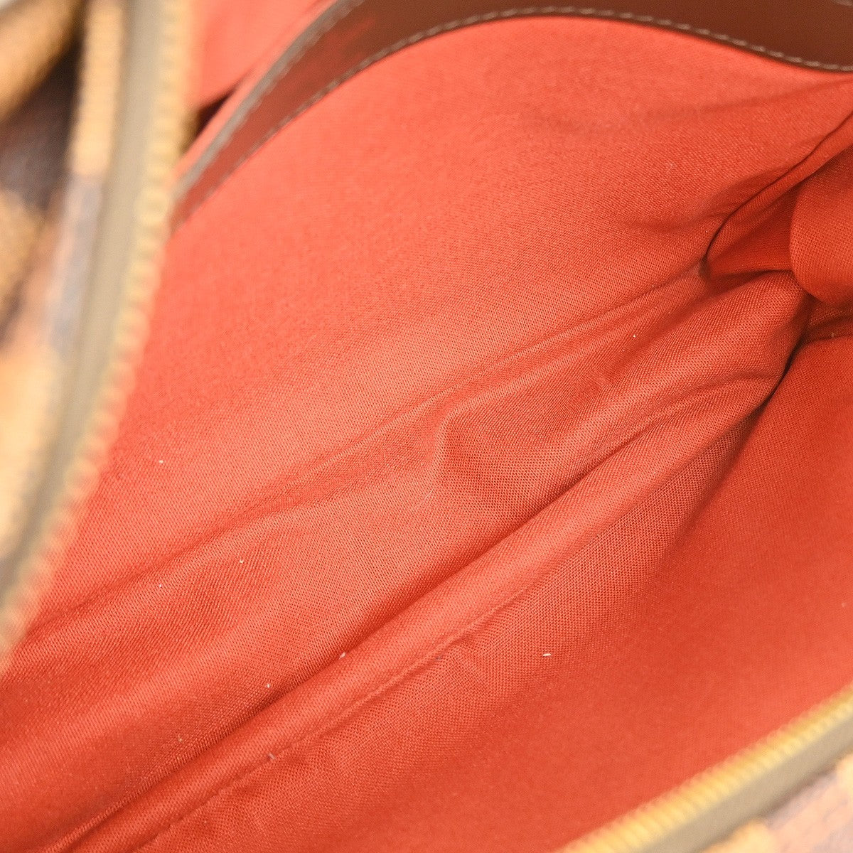 Louis Vuitton Naviglio Handbag Damier, BROWN, CANVAS, Shoulder bag