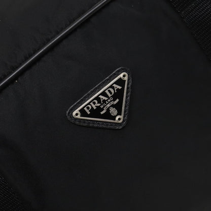 Prada Boston Bag Tessuto, BLACK, NYLON, Travel bag