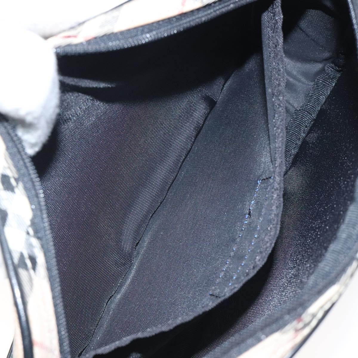 Burberry Nova check Pochette Canvas, BEIGE, NYLON, Clutche & pouche