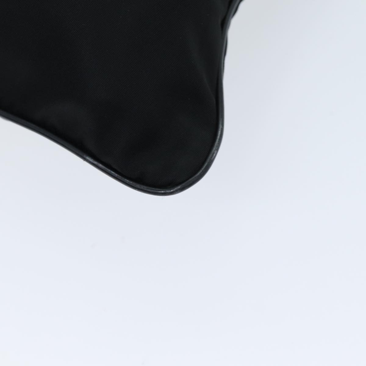 Prada Flat Messenger Bag Tessuto, BLACK, NYLON, Shoulder bag