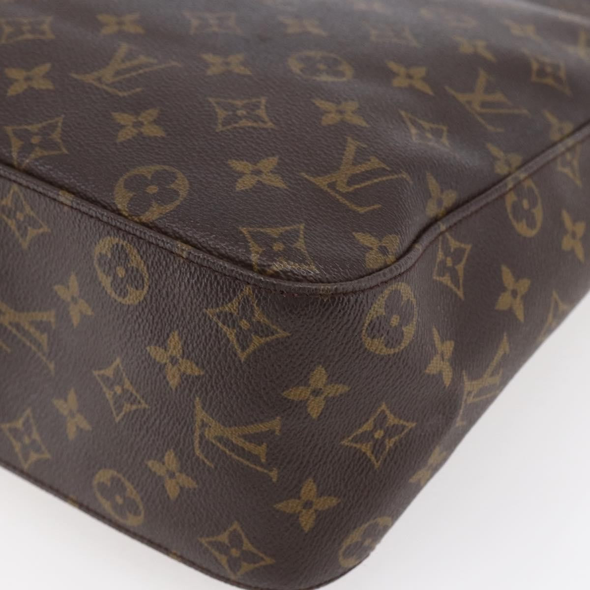Louis Vuitton Looping Handbag Monogram Canvas, BROWN, CANVAS, Shoulder bag