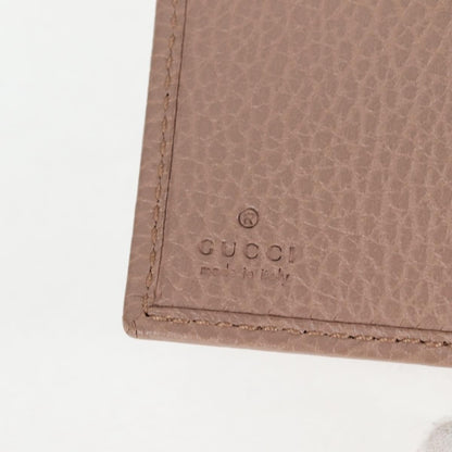 Gucci GG Marmont Wallet Leather, BEIGE, LEATHER, Wallets