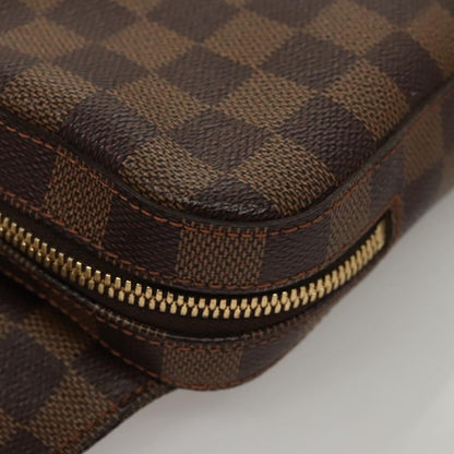 Louis Vuitton Geronimos Waist Bag Damier, BROWN, CANVAS, Shoulder bag