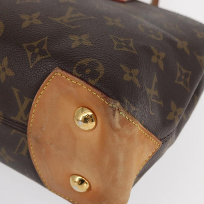 Louis Vuitton Wilshire Handbag Monogram Canvas, BROWN, CANVAS, Handbag