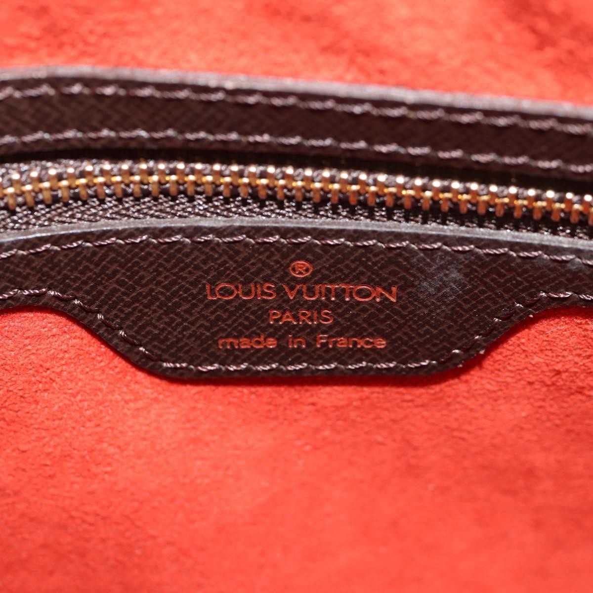 Louis Vuitton Brera Handbag Damier, BROWN, CANVAS, Handbag