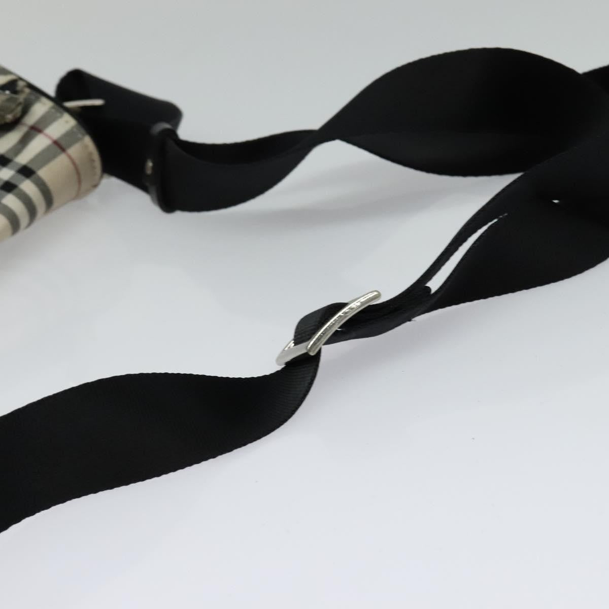 Burberry Nova Check Blue Label Nylon, BEIGE, NYLON, Shoulder bag