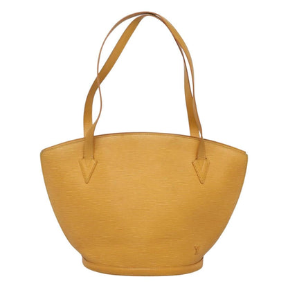 Louis Vuitton Saint Jacques Handbag Epi Leather, YELLOW, LEATHER, Shoulder bag