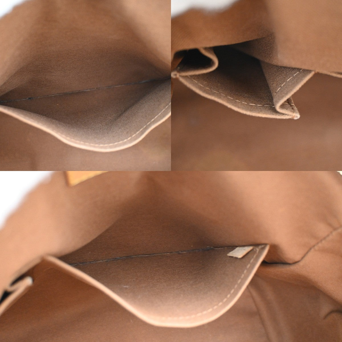 Louis Vuitton Tivoli Handbag Monogram Canvas, BROWN, CANVAS, Handbag