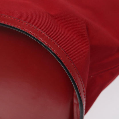 Celine Handbag Canvas, RED, CANVAS, Handbag