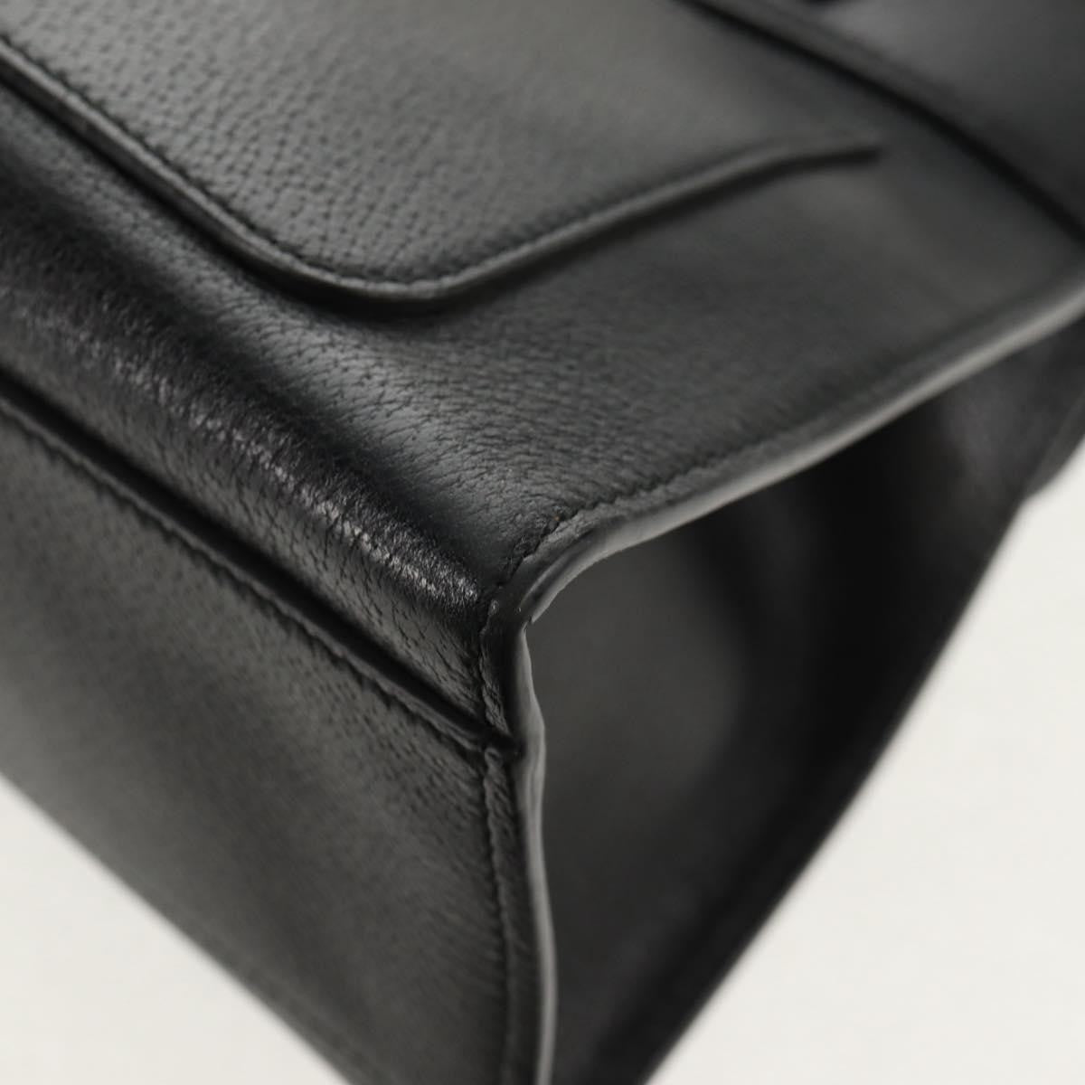 Gucci Totem Top Handle Bag Leather, BLACK, LEATHER, Handbag