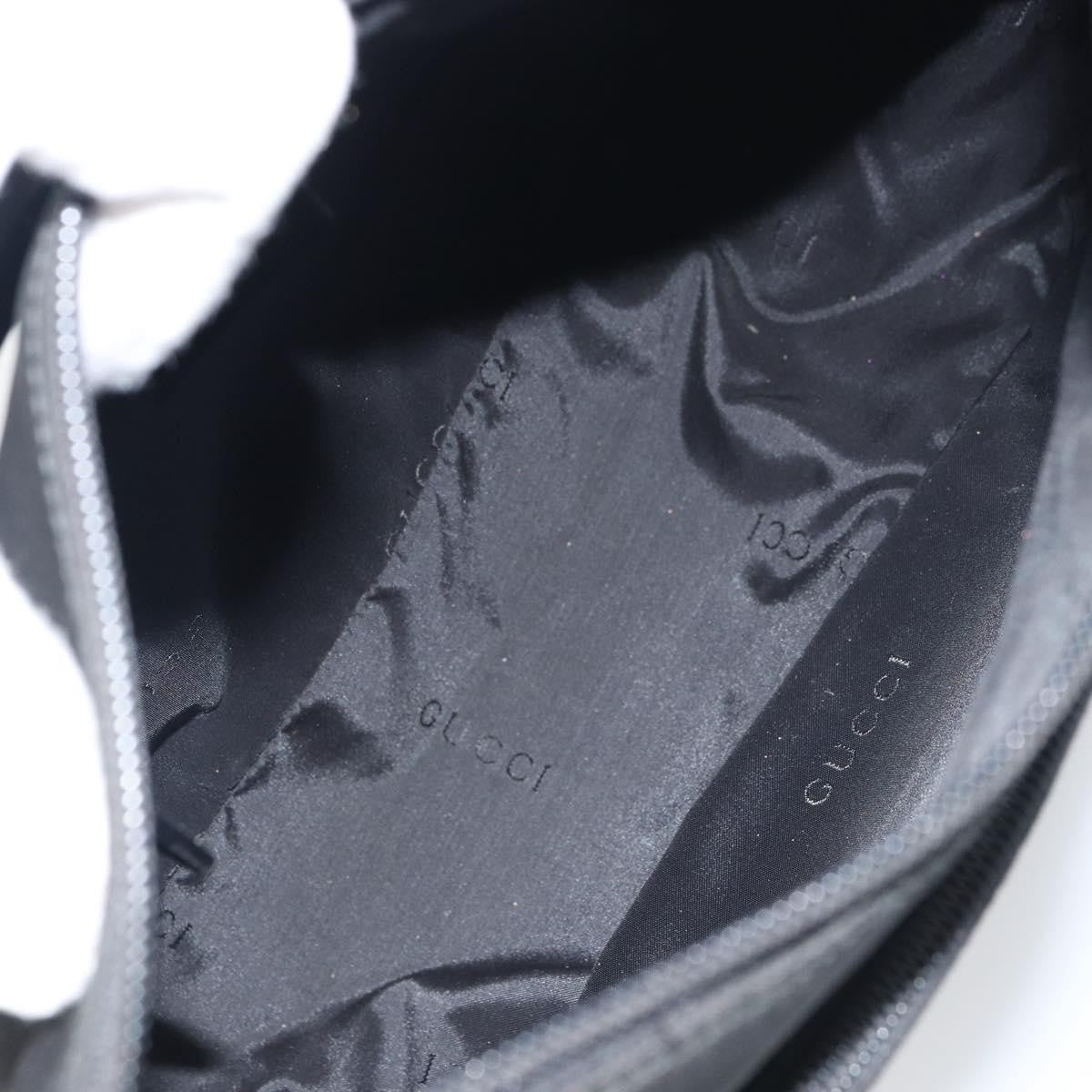 Gucci Vintage Shoulder Bag Nylon, BLACK, NYLON, Shoulder bag