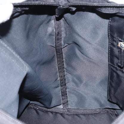 Prada Vintage Zip Tote Tessuto, BLACK, NYLON, Tote bag