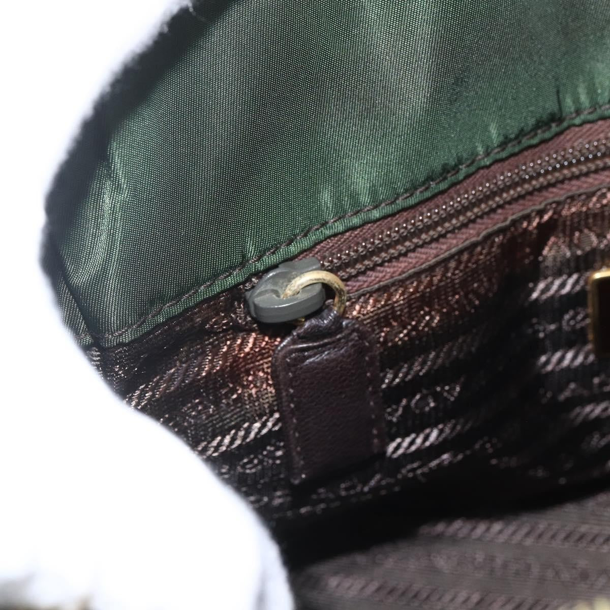 Prada Re-Edition 1995 Chain Tote Quilted Re-Nylon, GREEN, NYLON, Shoulder bag