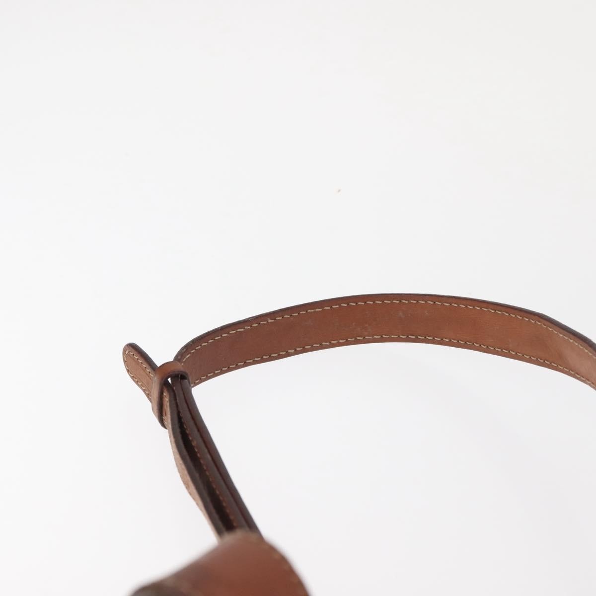 Celine Vintage Shoulder Bag Canvas, BROWN, CANVAS, Shoulder bag