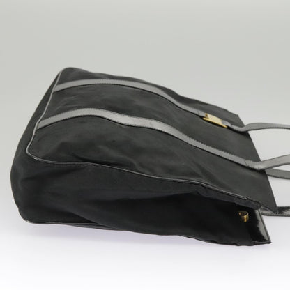 Salvatore Ferragamo Vala tote Canvas, BLACK, CANVAS, Tote bag