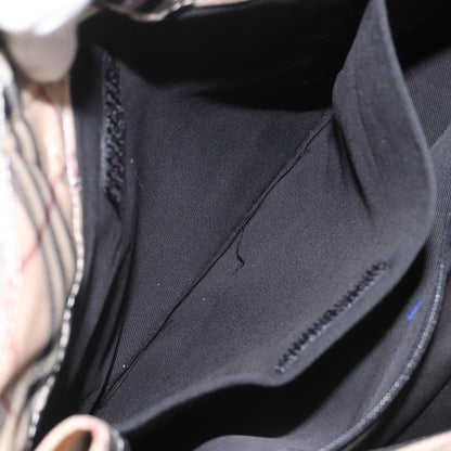 Burberry Blue Label Tote Bag Nylon, SILVER, NYLON, Tote bag