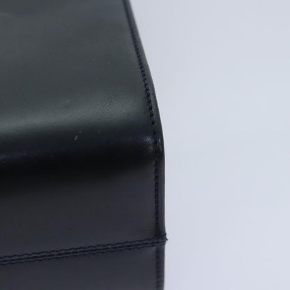 Salvatore Ferragamo Vala Handbag Leather, NAVY, LEATHER, Handbag