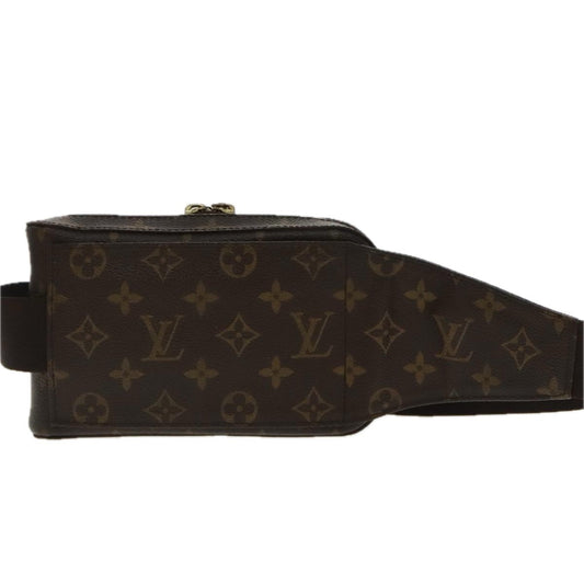 Louis Vuitton Geronimos Waist Bag Monogram Canvas, BROWN, CANVAS, Shoulder bag