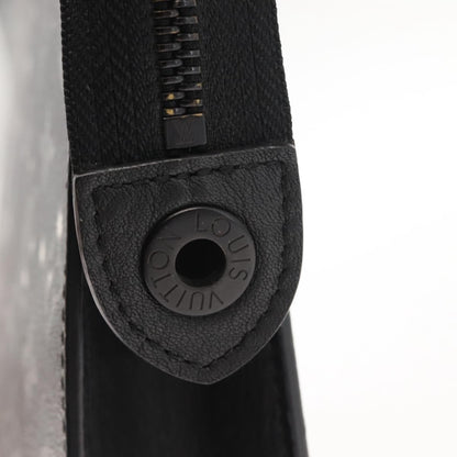 Louis Vuitton Pochette Voyage Monogram Eclipse Canvas, GRAY, CANVAS, Clutche & pouche