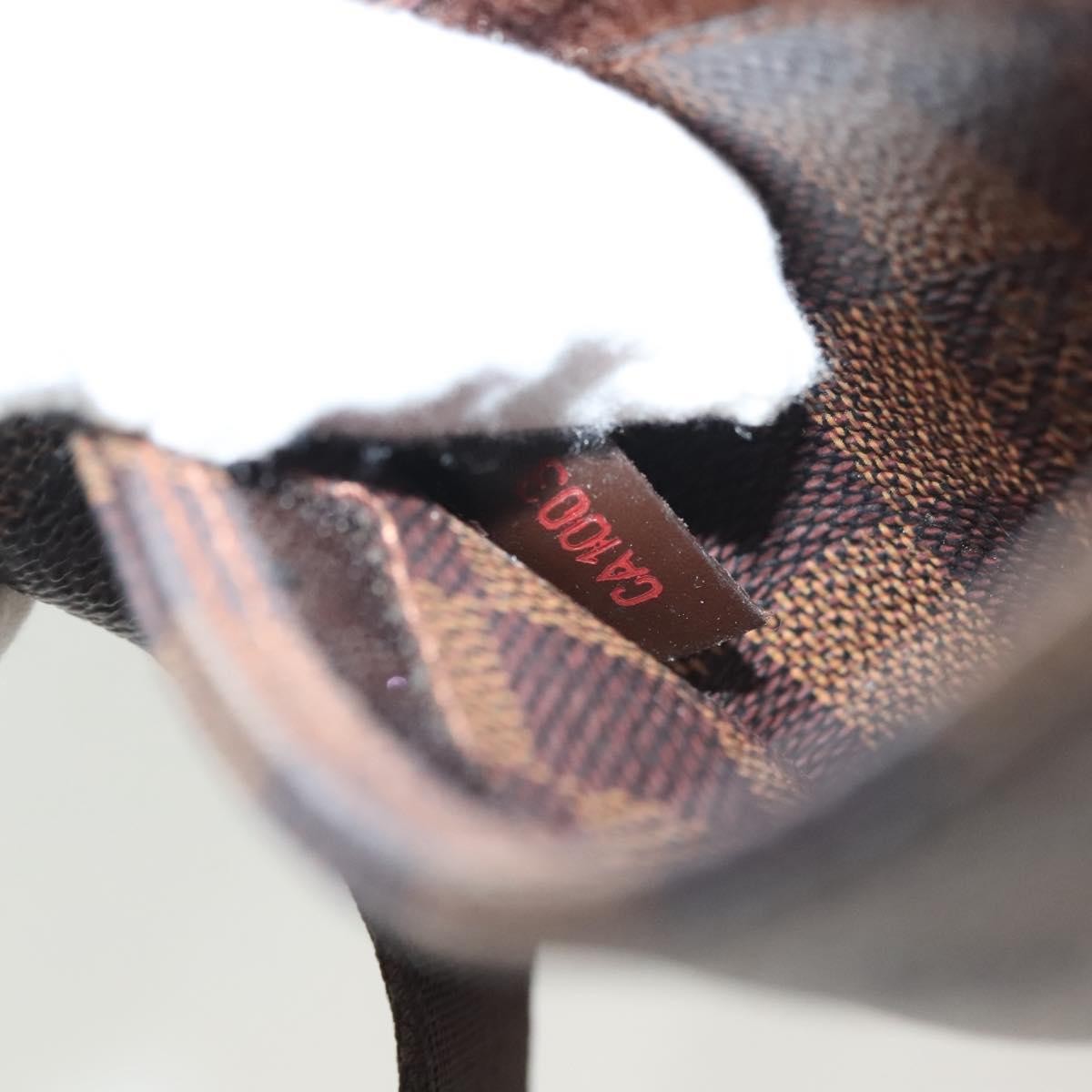 Louis Vuitton Geronimos Waist Bag Damier, BROWN, CANVAS, Shoulder bag