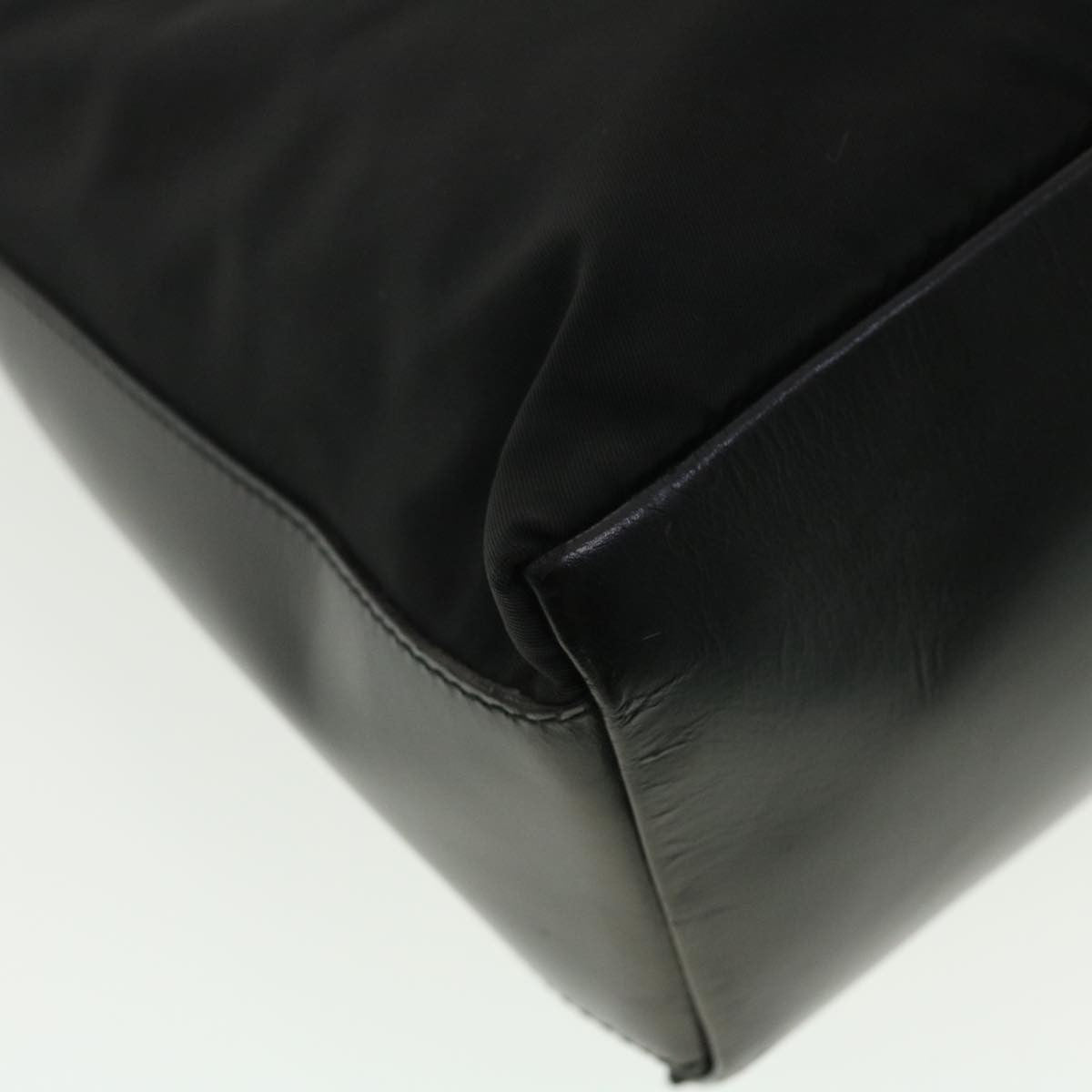 Prada Vintage Shoulder Bag Tessuto, BLACK, NYLON, Shoulder bag