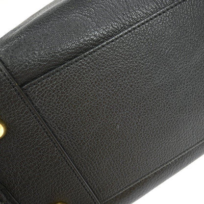 Loewe Amazona Bag Leather, BLACK, LEATHER, Handbag